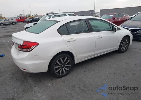 2015 Honda Civic Ex-L z USA, uszkodzony, nr VIN 19XFB2F9XFE205007